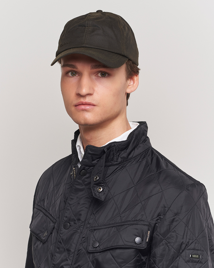 Mies | Asusteet | Barbour Lifestyle | Wax Sports Cap Olive