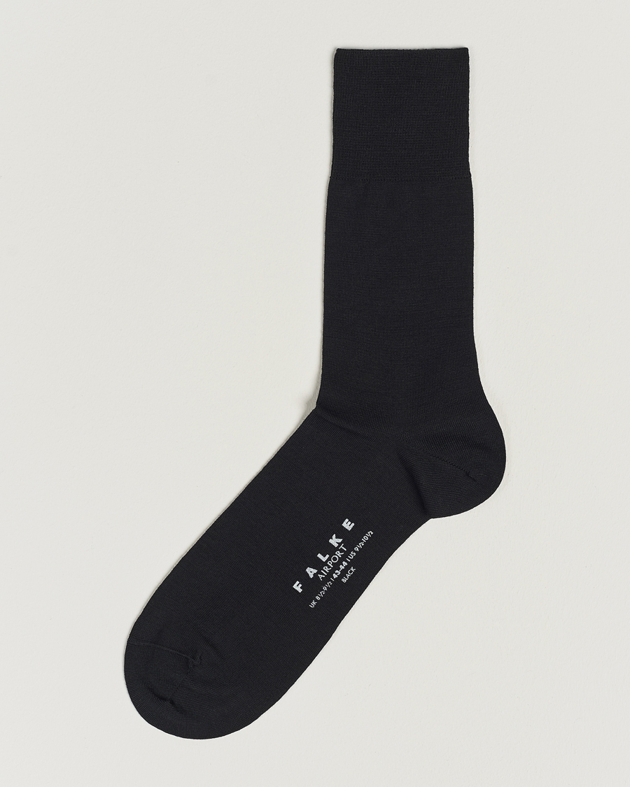 Men | Falke | Falke | Airport Socks Black