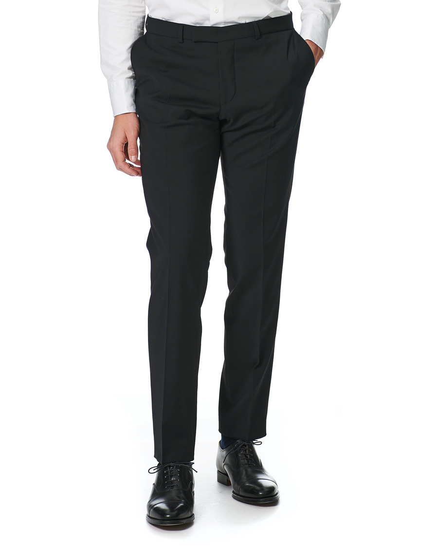 Men | Suit Trousers | Oscar Jacobson | Dave Trousers Black