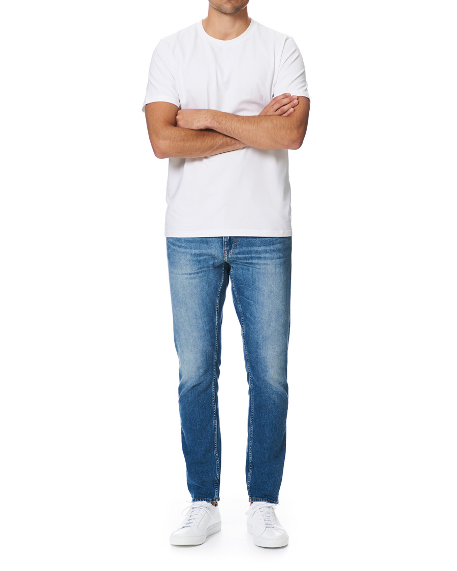 Men | T-Shirts | Filippa K | Soft Lycra Tee White