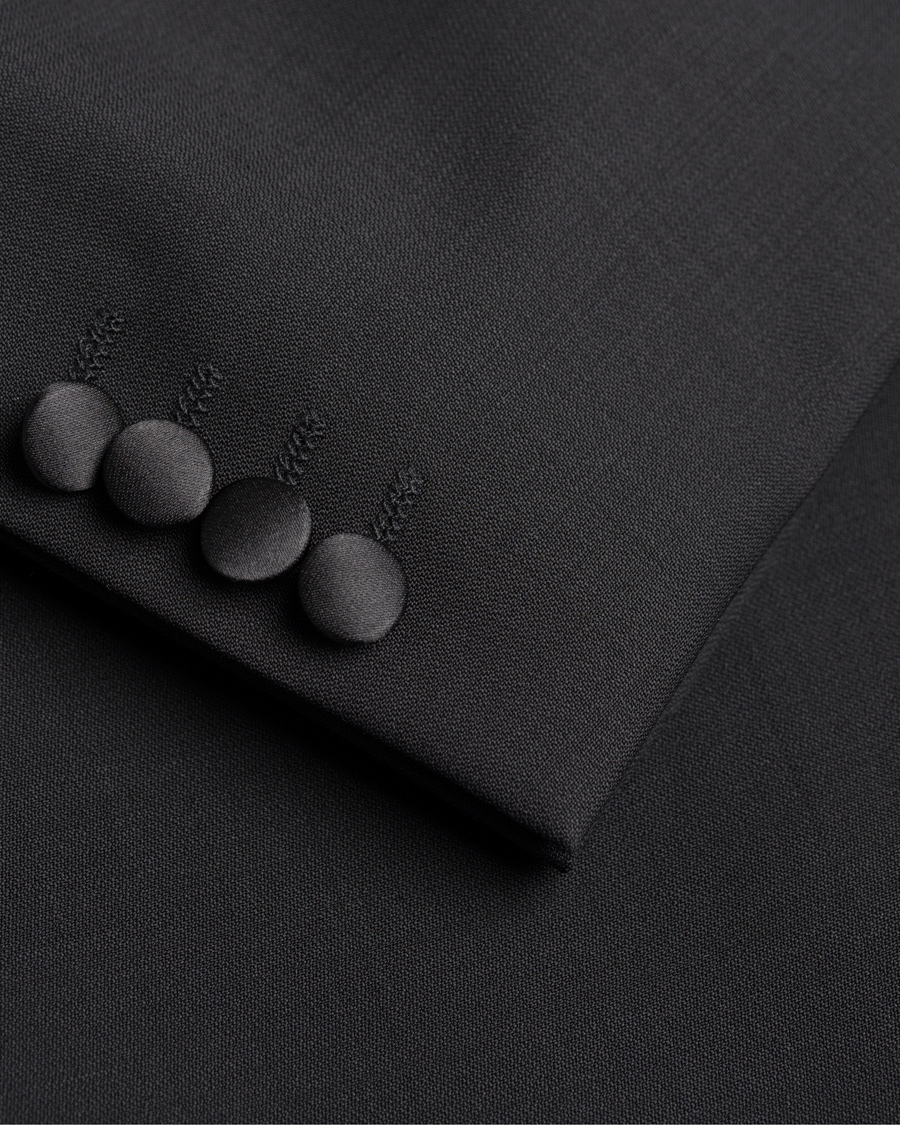 Men | Blazers | Oscar Jacobson | Frampton Tuxedo Jacket Black
