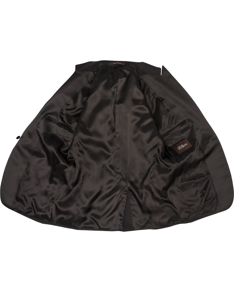 Men | Blazers | Oscar Jacobson | Frampton Tuxedo Jacket Black