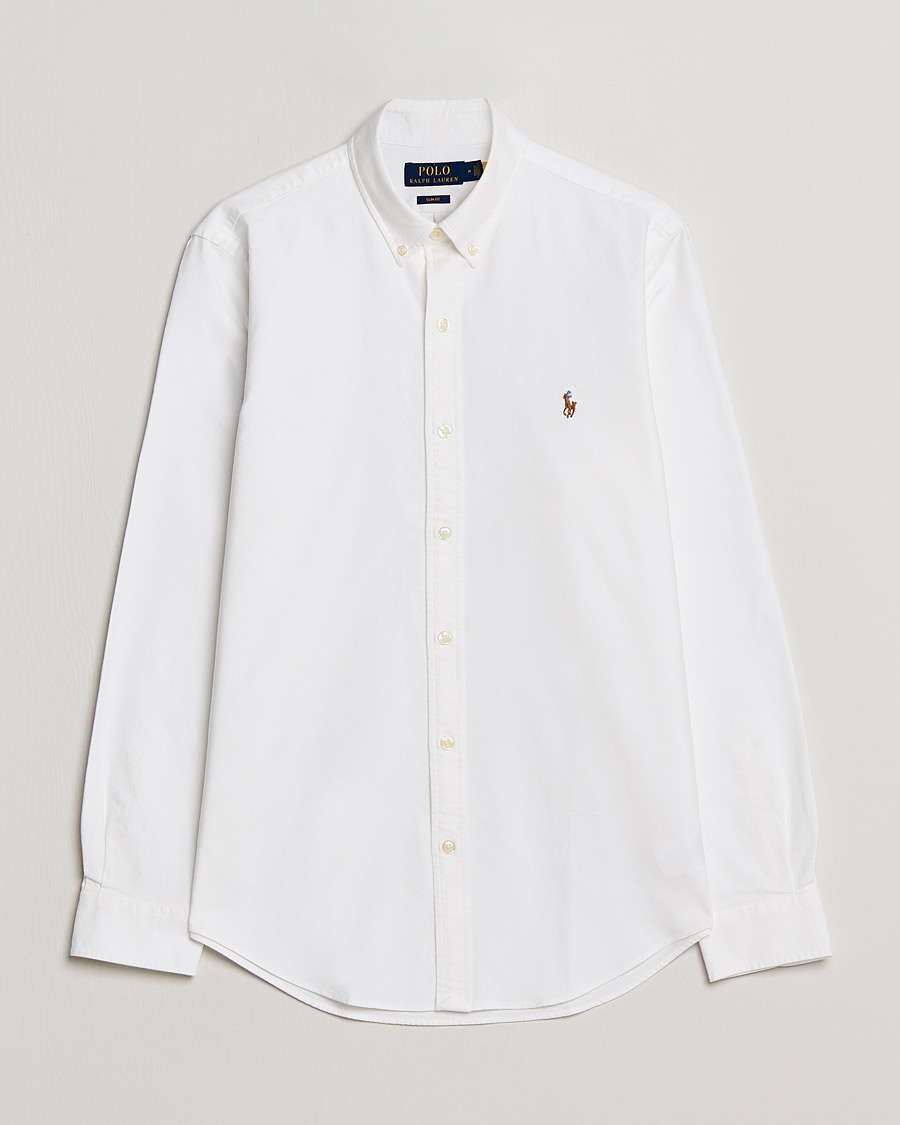 Men | The Classics of Tomorrow | Polo Ralph Lauren | Slim Fit Shirt Oxford White