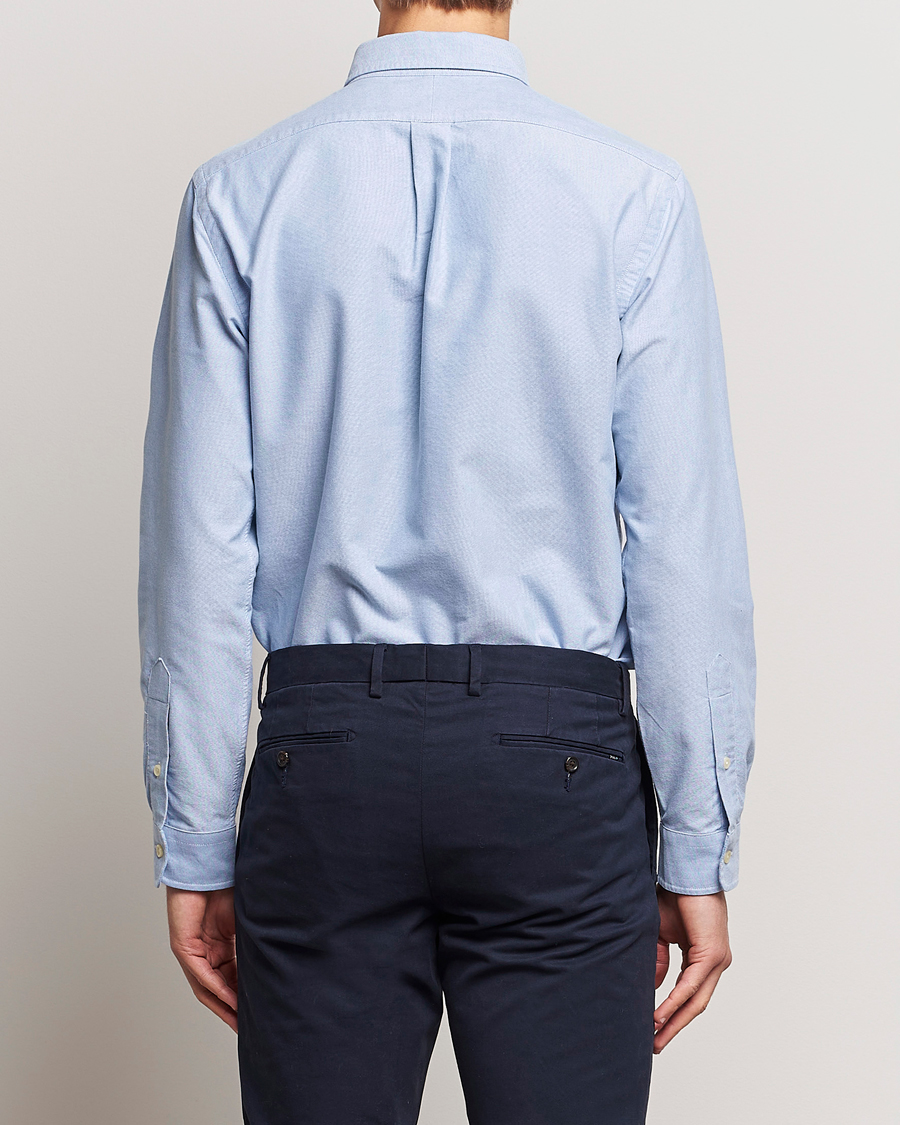 Men | Shirts | Polo Ralph Lauren | Slim Fit Shirt Oxford Blue