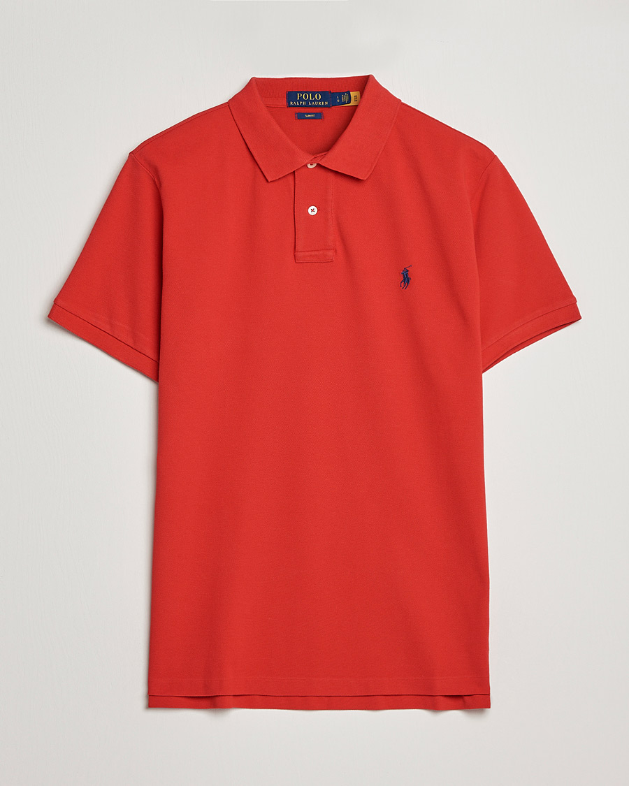 Men | Polo Shirts | Polo Ralph Lauren | Slim Fit Polo Red