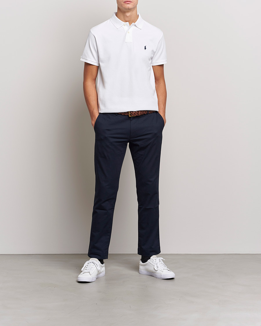 Men | Polo Shirts | Polo Ralph Lauren | Slim Fit Polo White