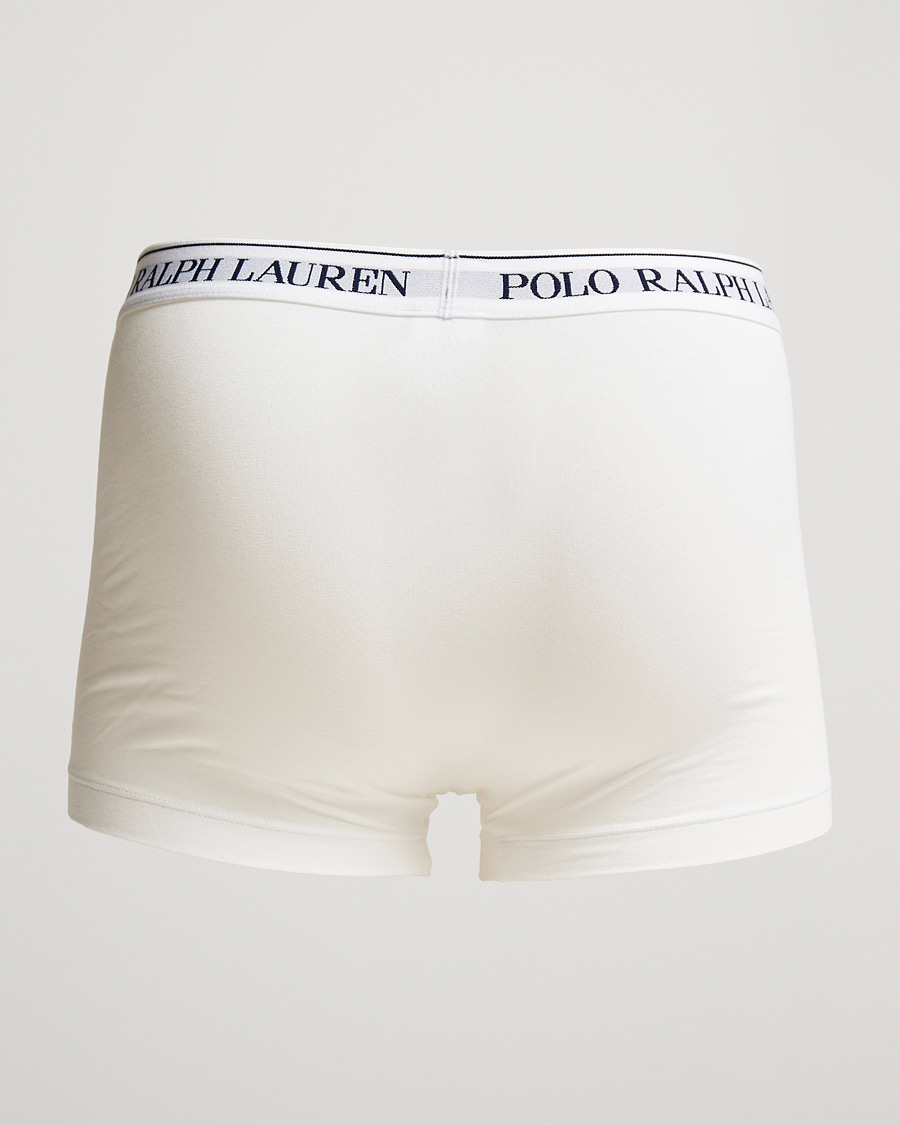 Men | Underwear & Socks | Polo Ralph Lauren | 3-Pack Trunk White