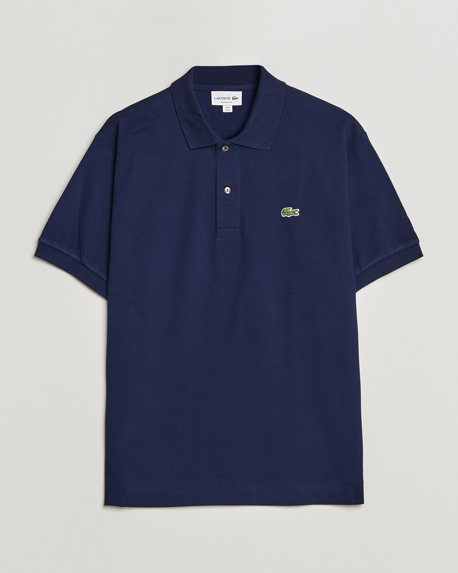 Men | Polo Shirts | Lacoste | Original Polo Piké Navy Blue
