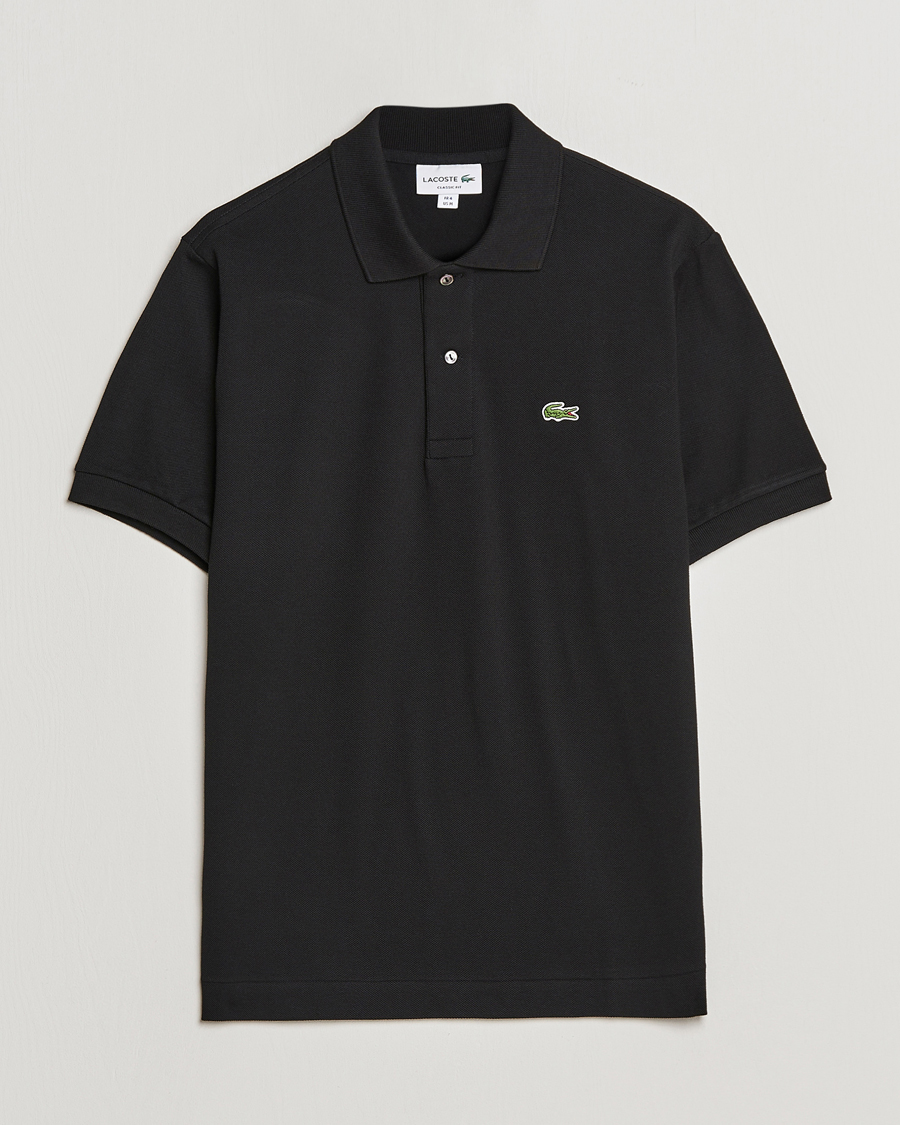 Men | Polo Shirts | Lacoste | Original Polo Piké Black
