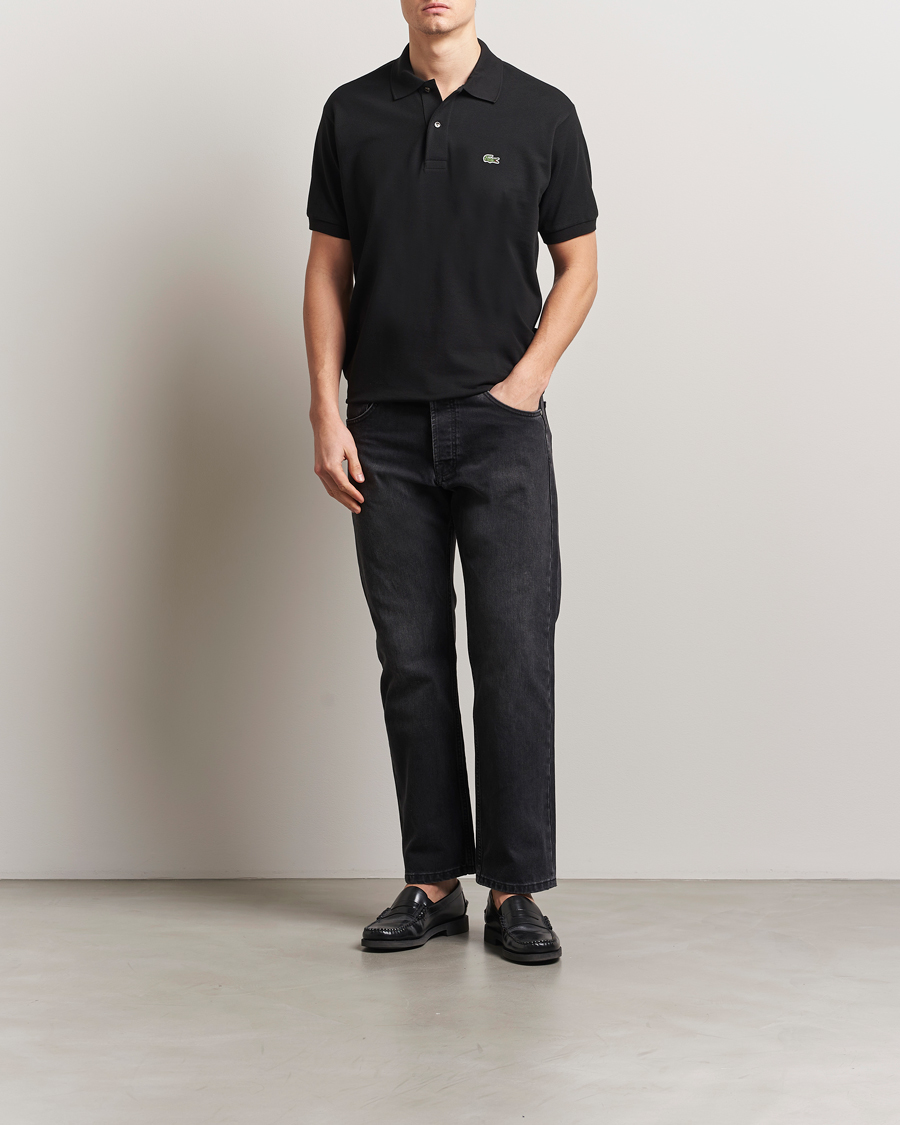 Men | Polo Shirts | Lacoste | Original Polo Piké Black