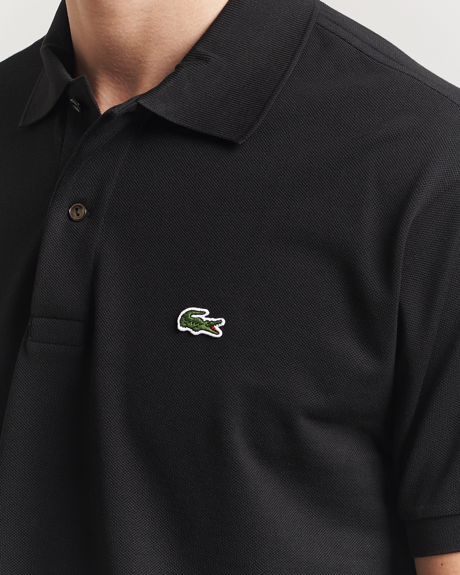 Men | Polo Shirts | Lacoste | Original Polo Piké Black
