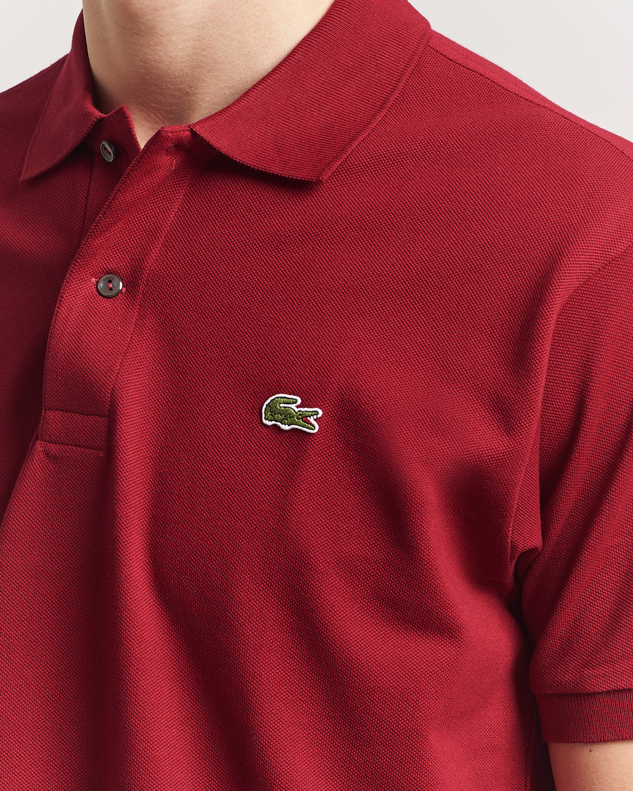 Men | Polo Shirts | Lacoste | Original Polo Piké Bordeaux