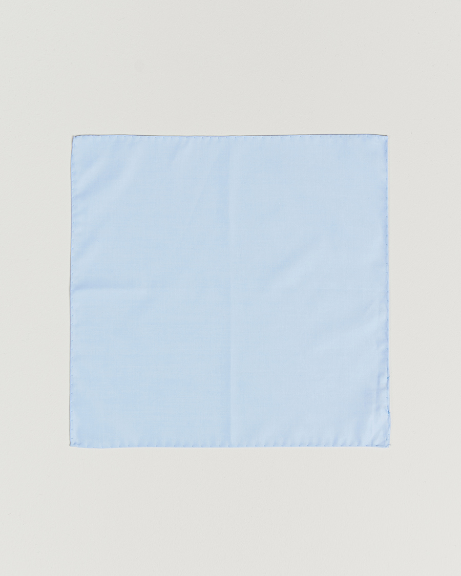 Men | Pocket Squares | Stenströms | Handkerchief Cotton Blue