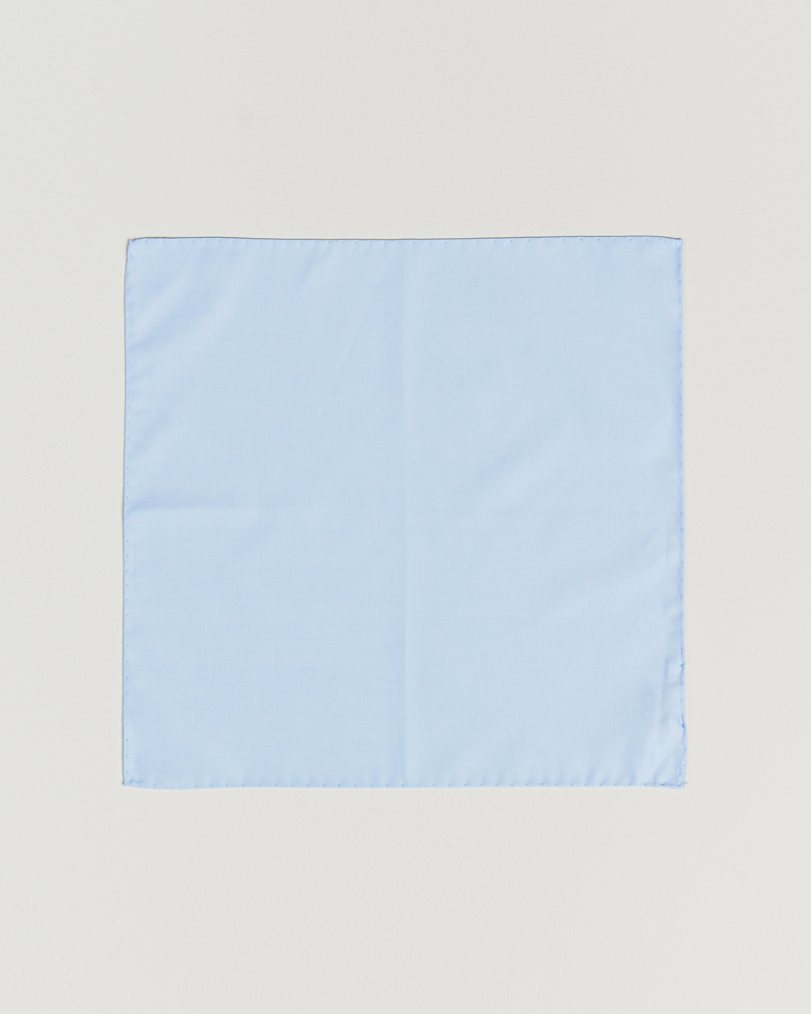 Men | Pocket Squares | Stenströms | Handkerchief Cotton Blue
