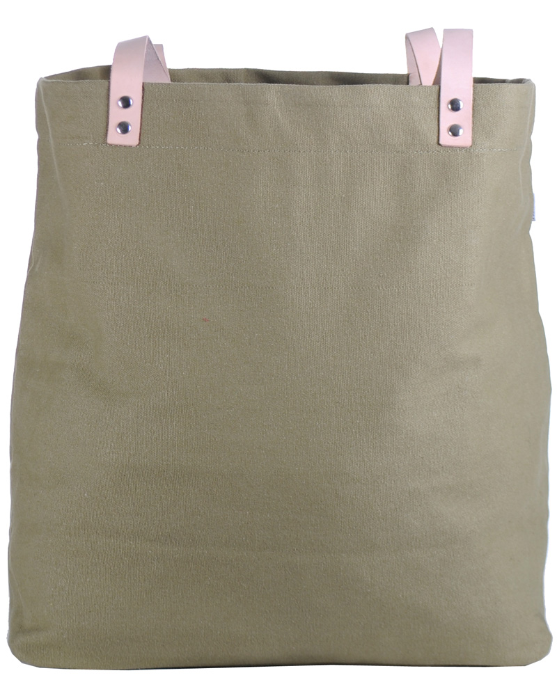 Men | Sandqvist Gudrun Tygkasse Canvas Grön | Sandqvist | Gudrun Tygkasse Canvas Grön