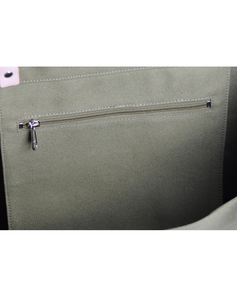 Men | Sandqvist Gudrun Tygkasse Canvas Grön | Sandqvist | Gudrun Tygkasse Canvas Grön