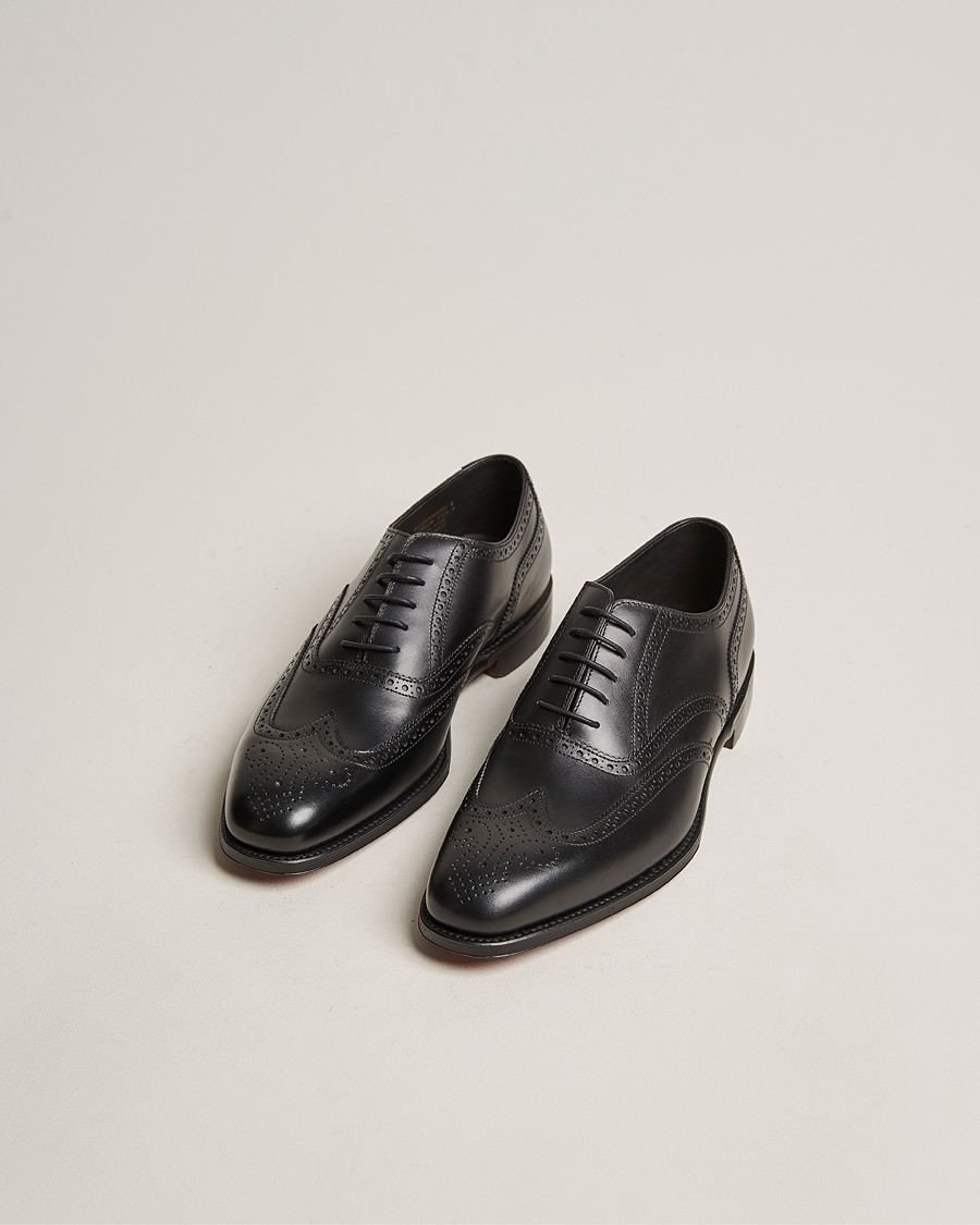 Men | Handmade Shoes | Loake 1880 | Buckingham Brogue Black Calf