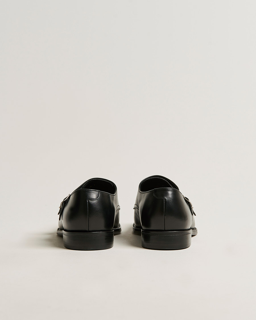 Men | Monk Strap Shoes | Loake 1880 | Cannon Monkstrap Black Calf