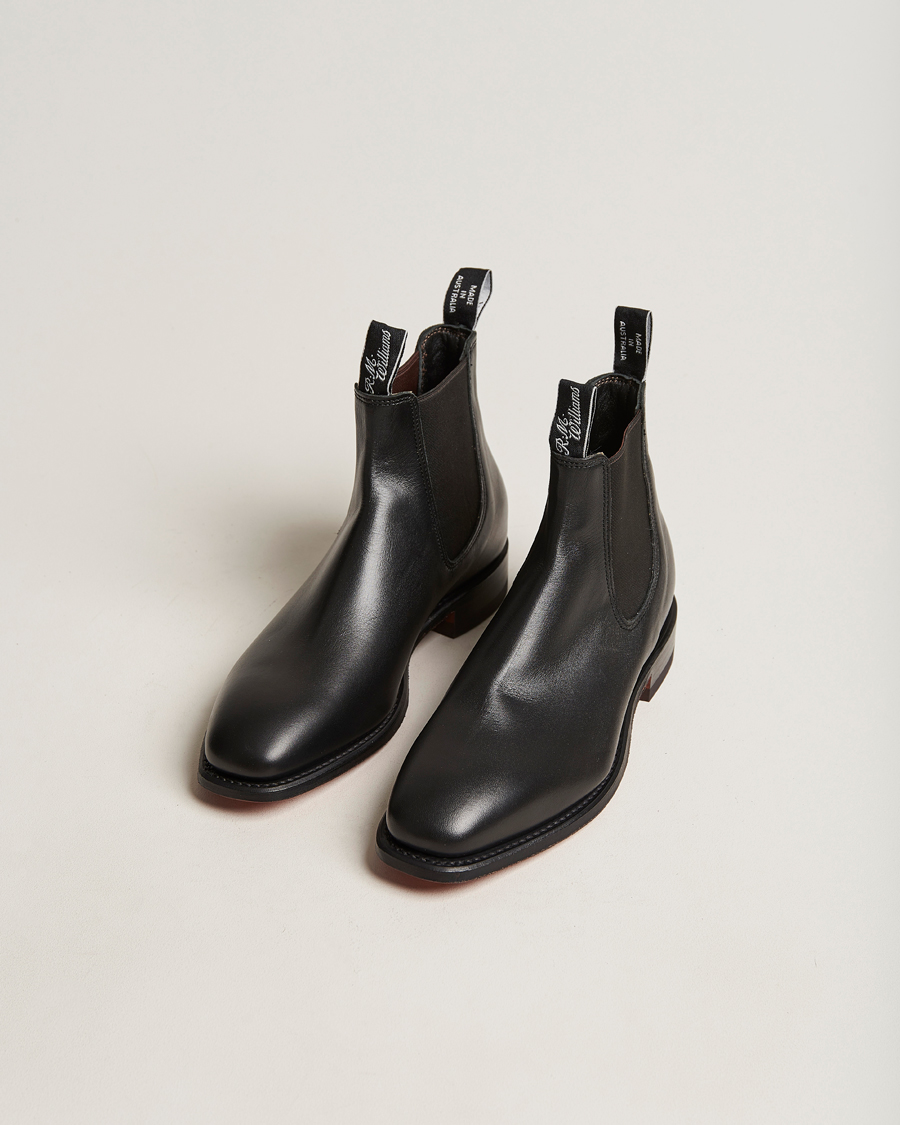 Men | Chelsea boots | R.M.Williams | Craftsman G Boot Yearling Black