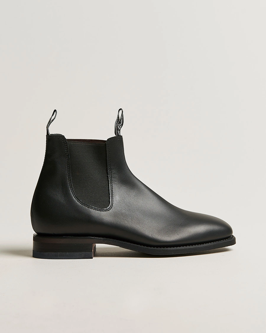 Men | R.M.Williams Blaxland G Boot Yearling Black | R.M.Williams | Blaxland G Boot Yearling Black