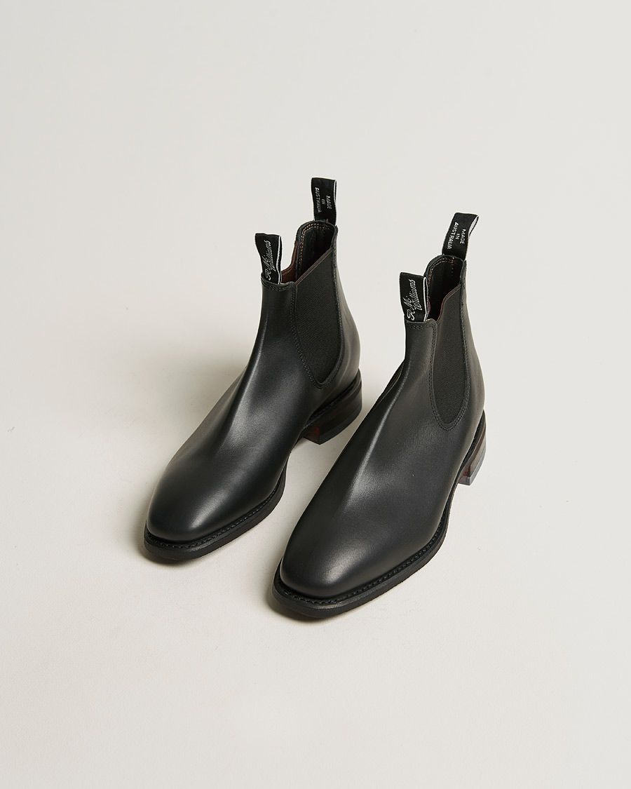 Men | Black boots | R.M.Williams | Blaxland G Boot Yearling Black