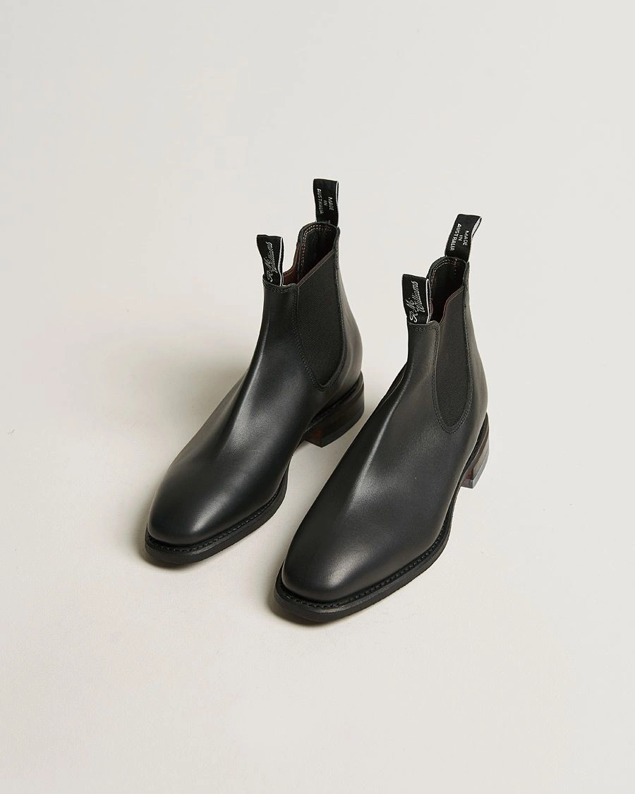 Men | R.M.Williams Blaxland G Boot Yearling Black | R.M.Williams | Blaxland G Boot Yearling Black