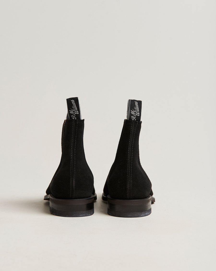 Men | R.M.Williams Blaxland G Boot Suede Black | R.M.Williams | Blaxland G Boot Suede Black