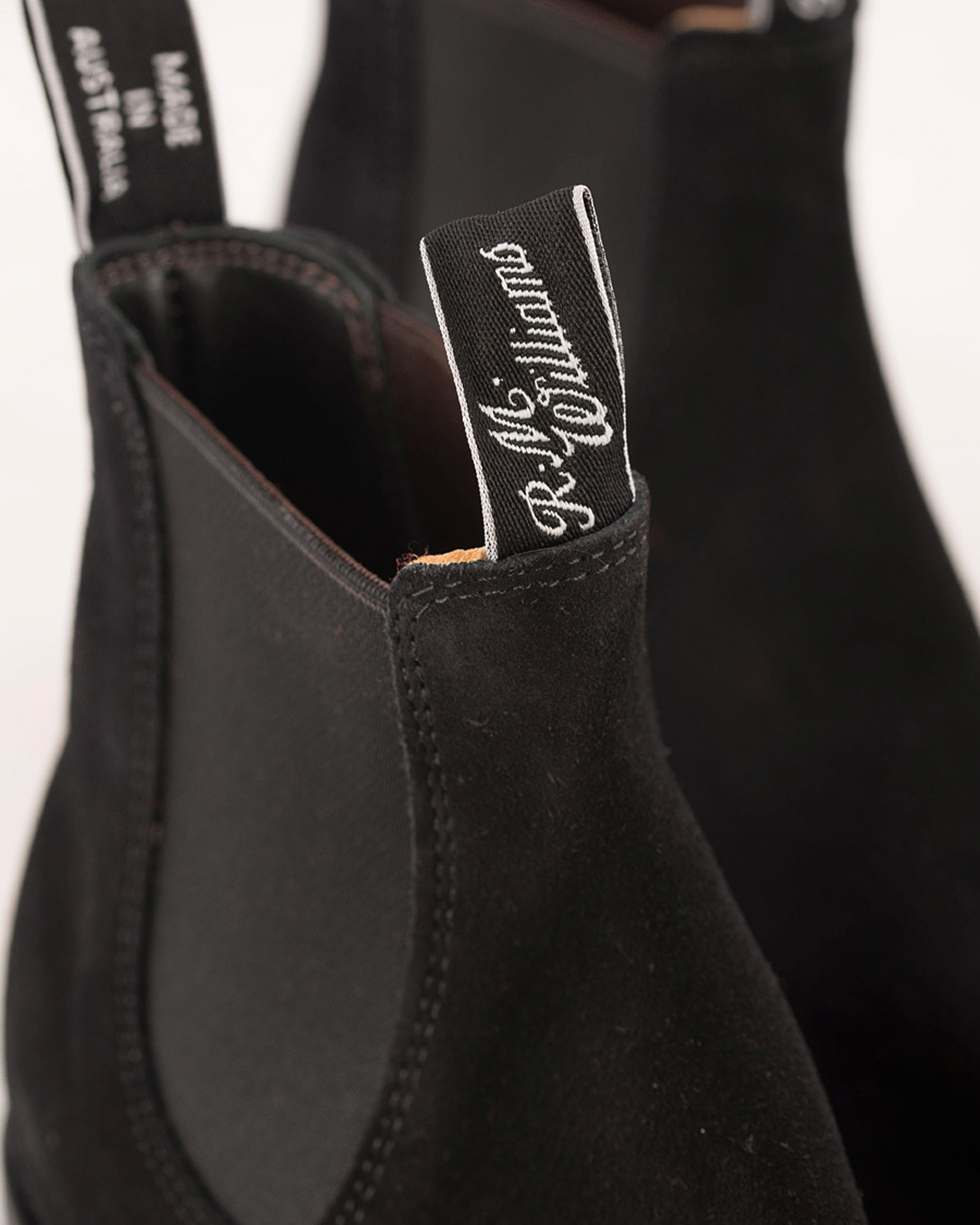 Men | R.M.Williams Blaxland G Boot Suede Black UK6 - EU39 | R.M.Williams | Blaxland G Boot Suede Black UK6 - EU39