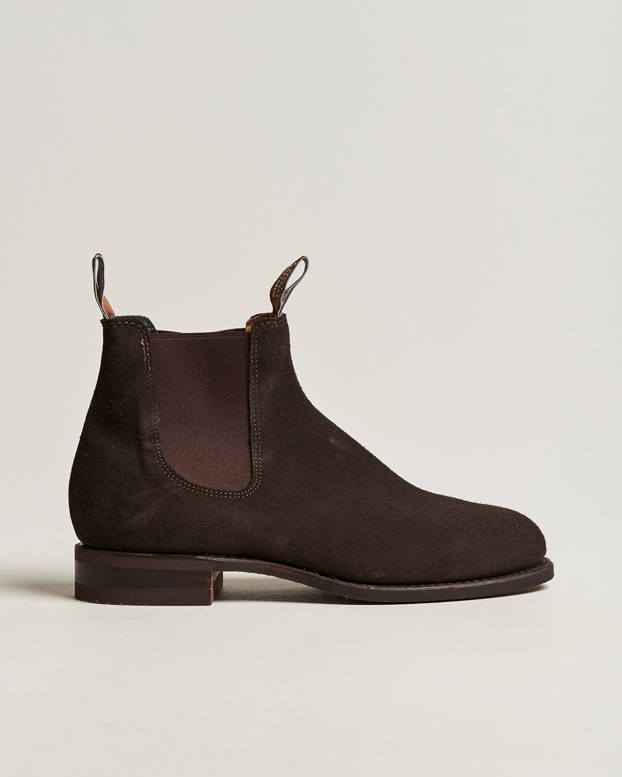 Men | Boots | R.M.Williams | Wentworth G Boot  Chocolate Suede