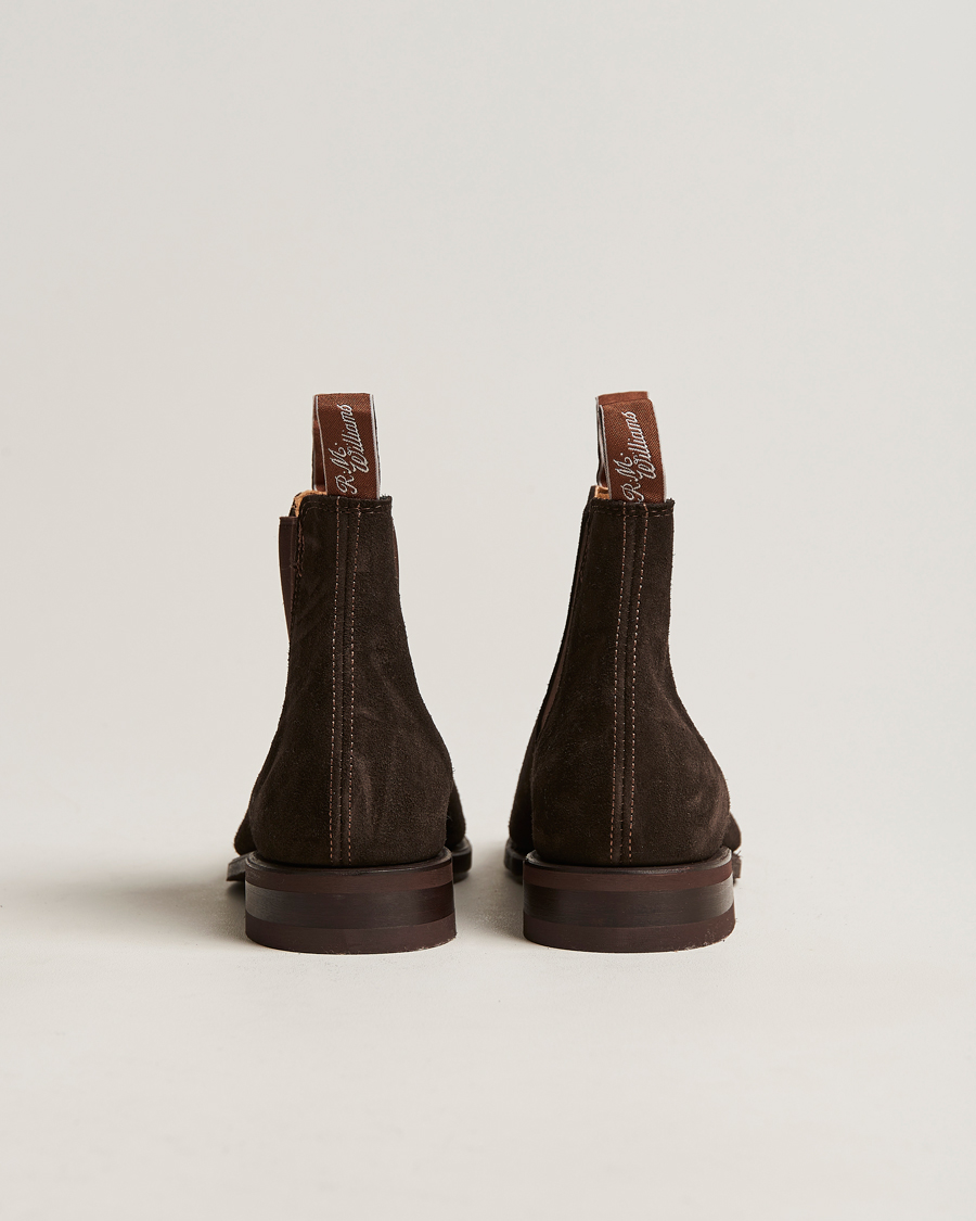 Men | R.M.Williams Wentworth G Boot Chocolate Suede | R.M.Williams | Wentworth G Boot Chocolate Suede