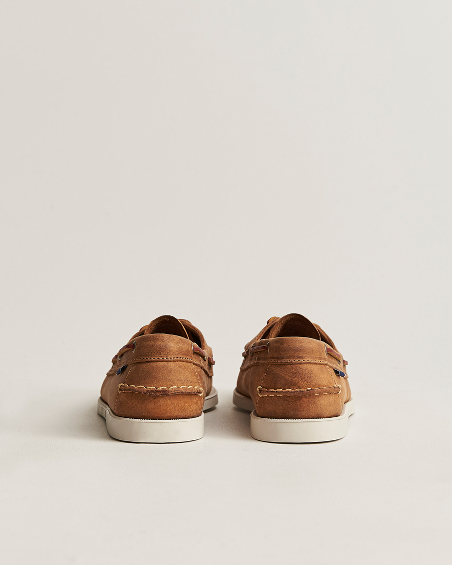 Men | Boat Shoes | Sebago | Docksides Nubuck Boat Shoe Brown