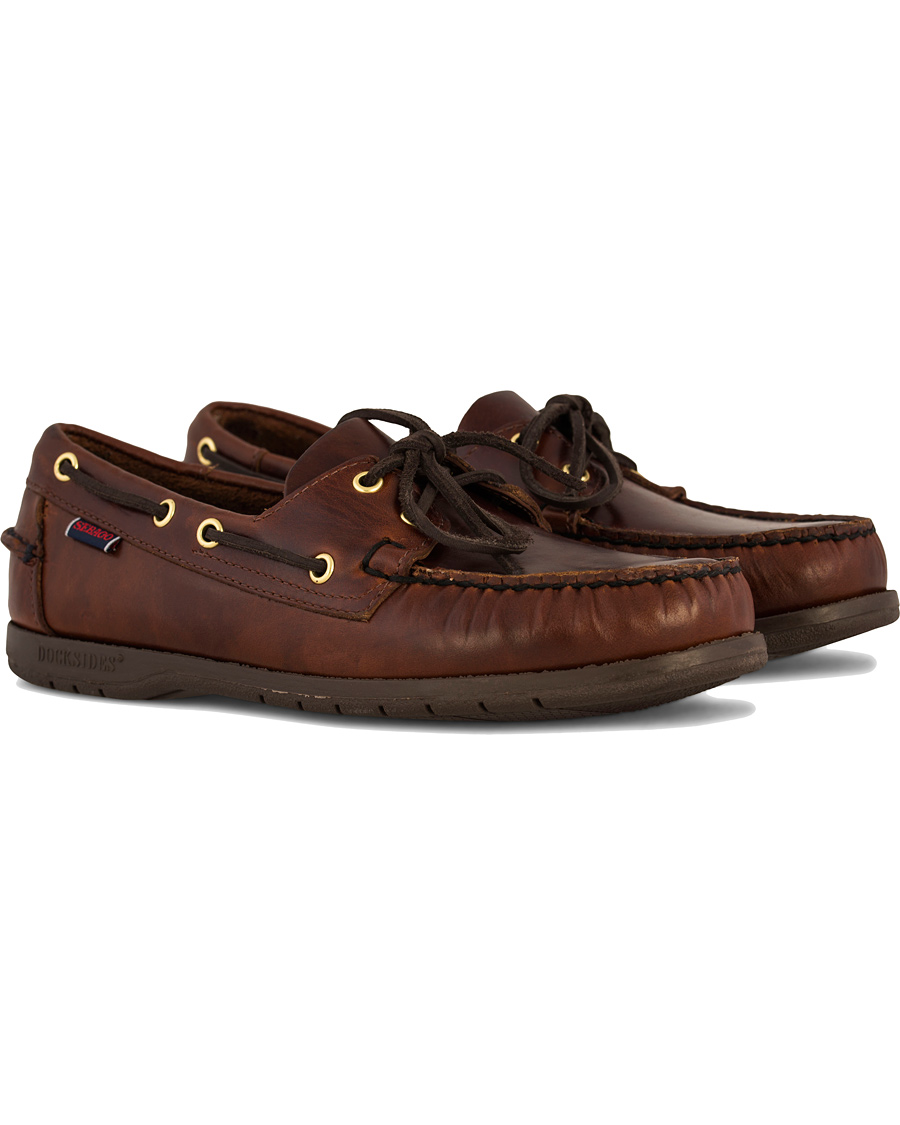 Men | Sebago Endeavor Boat Shoe Brown | Sebago | Endeavor Boat Shoe Brown