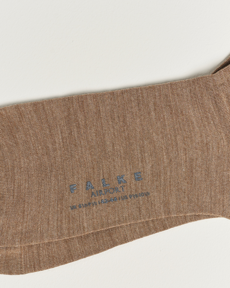 Men | Underwear & Socks | Falke | Airport Socks Nutmeg Melange