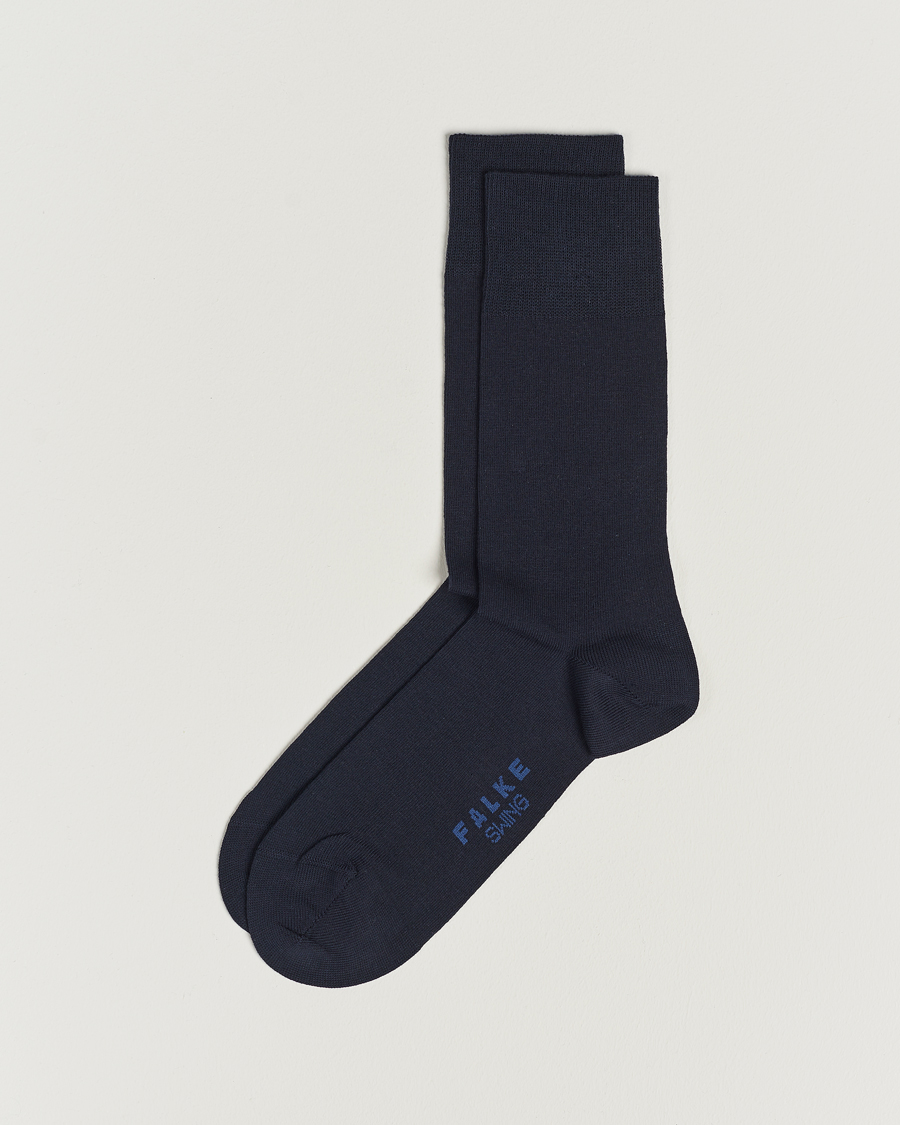 Men | Underwear & Socks | Falke | Swing 2-Pack Socks Navy