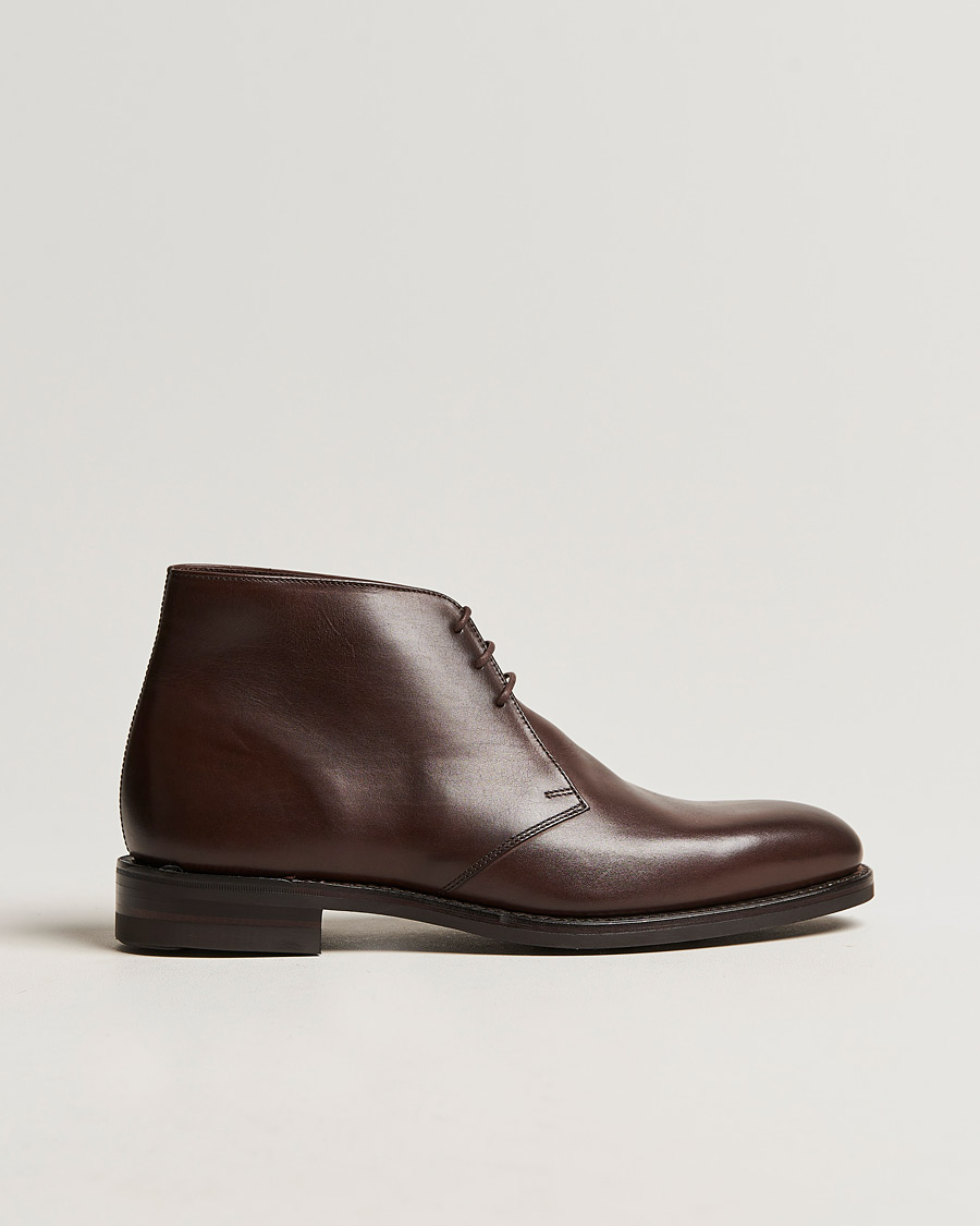 Men | Boots | Loake 1880 | Pimlico Chukka Boot Dark Brown Calf