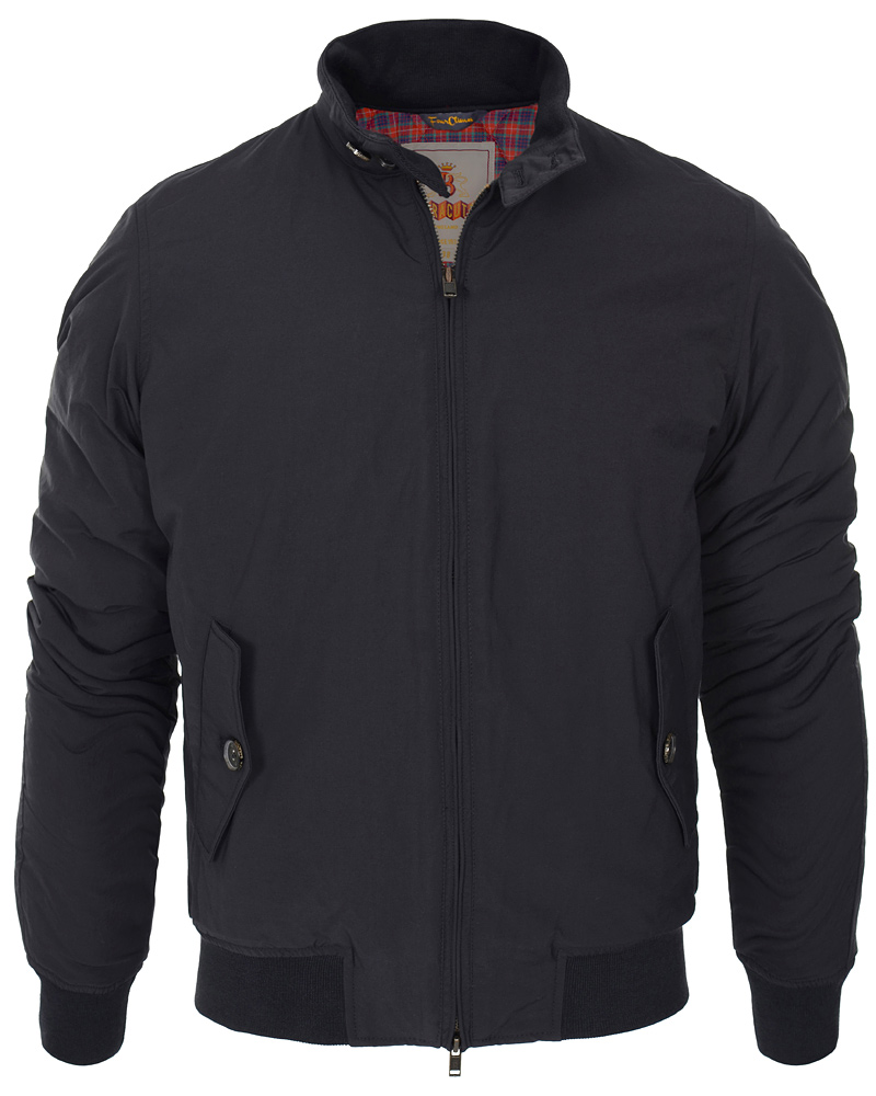 Baracuta G9 Winter Harrington Jacket Dark Navy hos