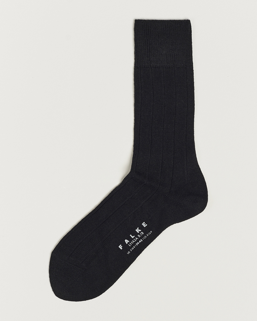 Men |  | Falke | Lhasa Cashmere Socks Black