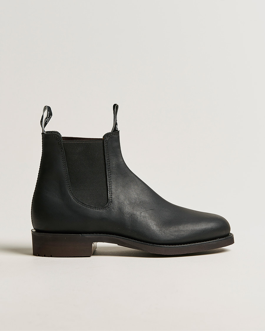 Men | R.M.Williams Gardener G Boot Greasy Kip Black | R.M.Williams | Gardener G Boot Greasy Kip Black