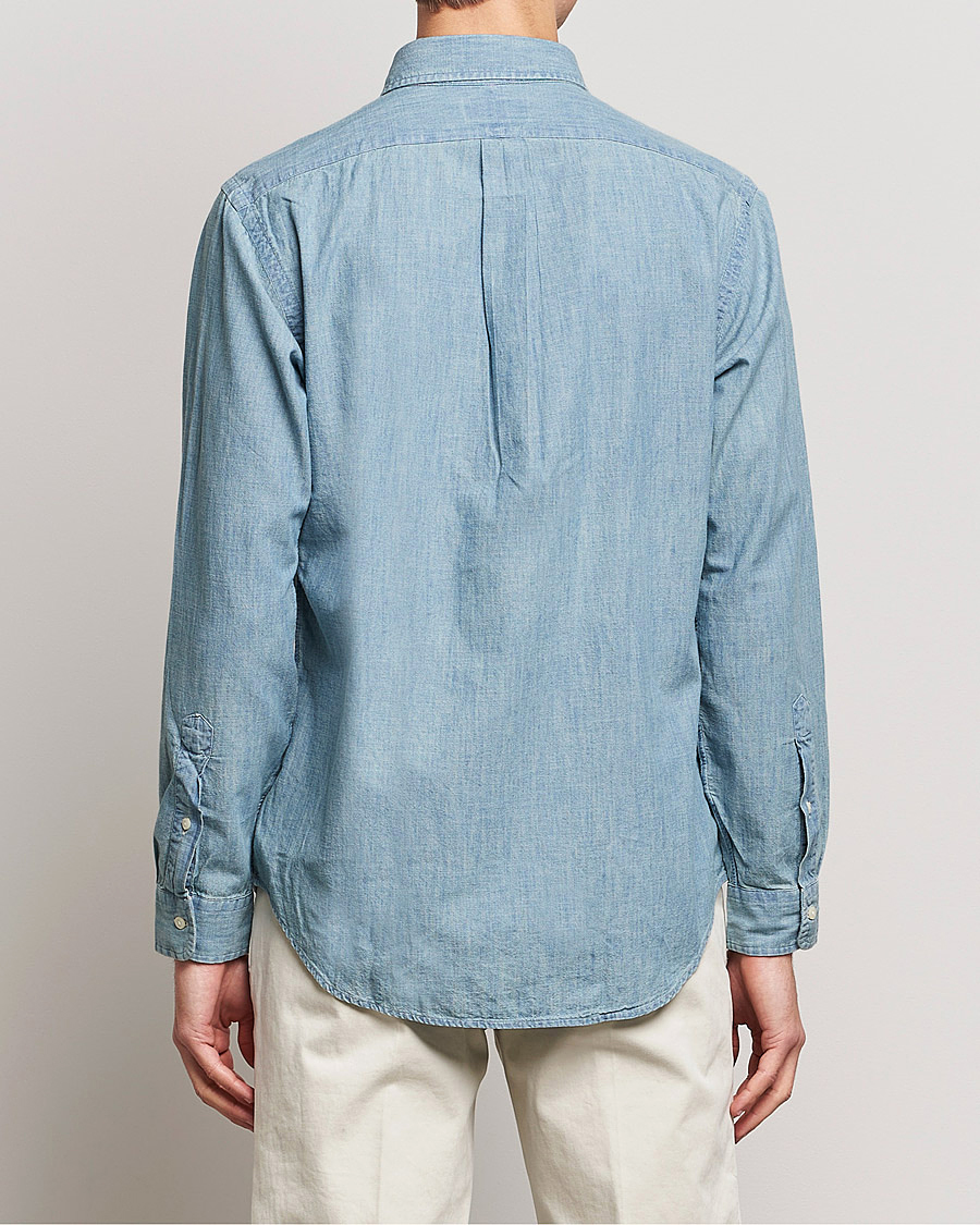 Men | Shirts | Polo Ralph Lauren | Custom Fit Shirt Chambray Washed
