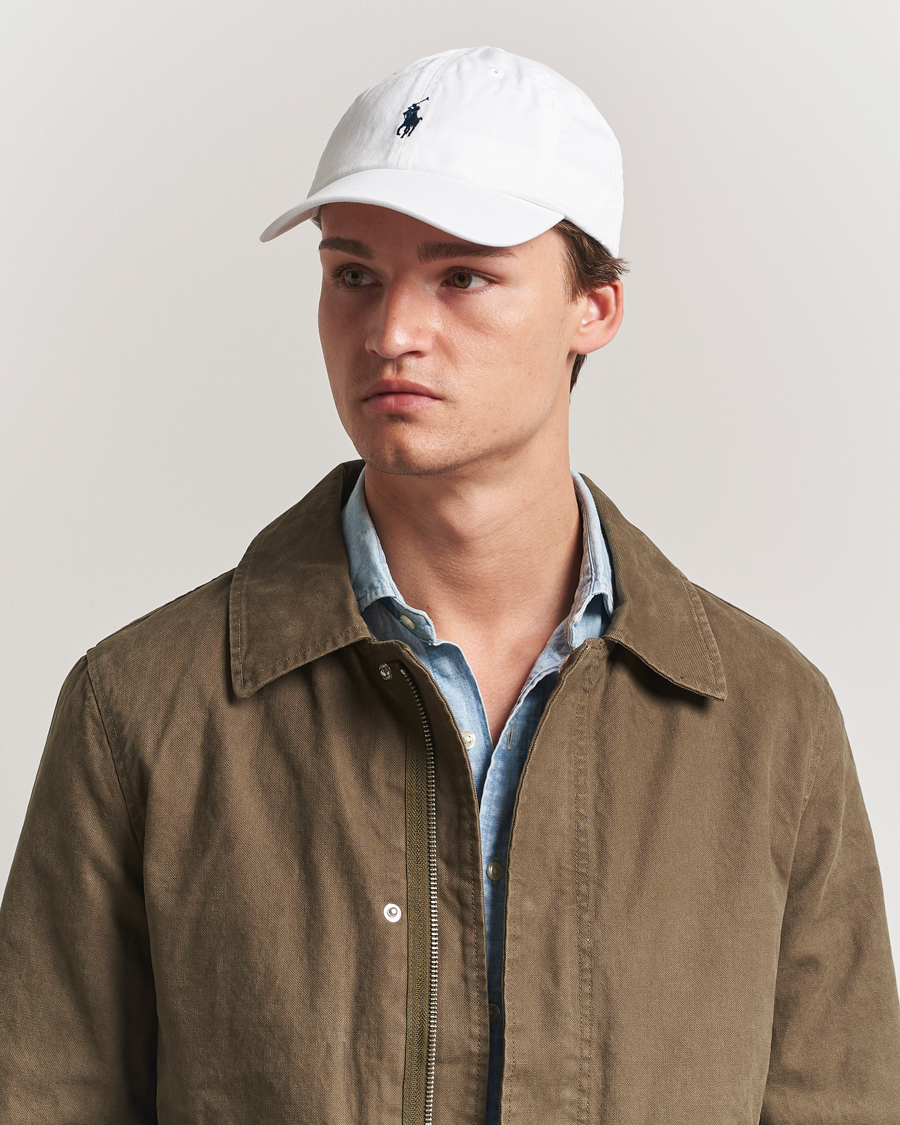 Men | Hats & Caps | Polo Ralph Lauren | Classic Sports Cap White