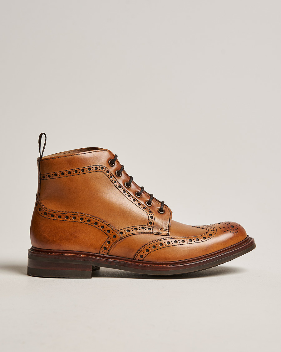 Men | Boots | Loake 1880 | Bedale Boot Tan Burnished Calf