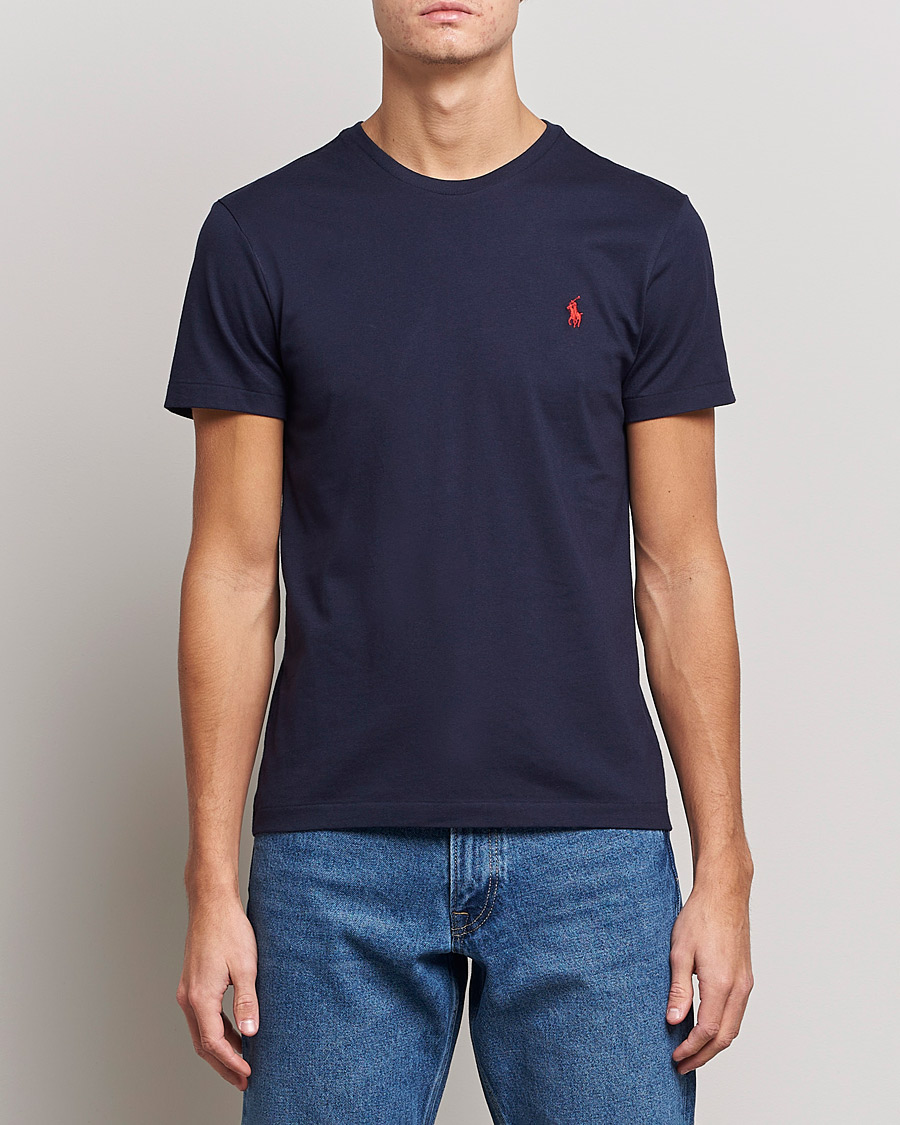 Men | T-Shirts | Polo Ralph Lauren | Custom Slim Fit Tee Ink