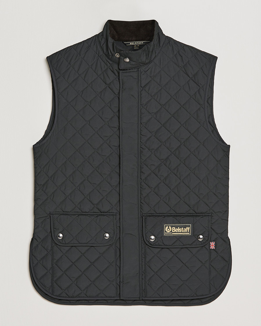 Men | Coats & Jackets | Belstaff | Waistcoat Quilted Black