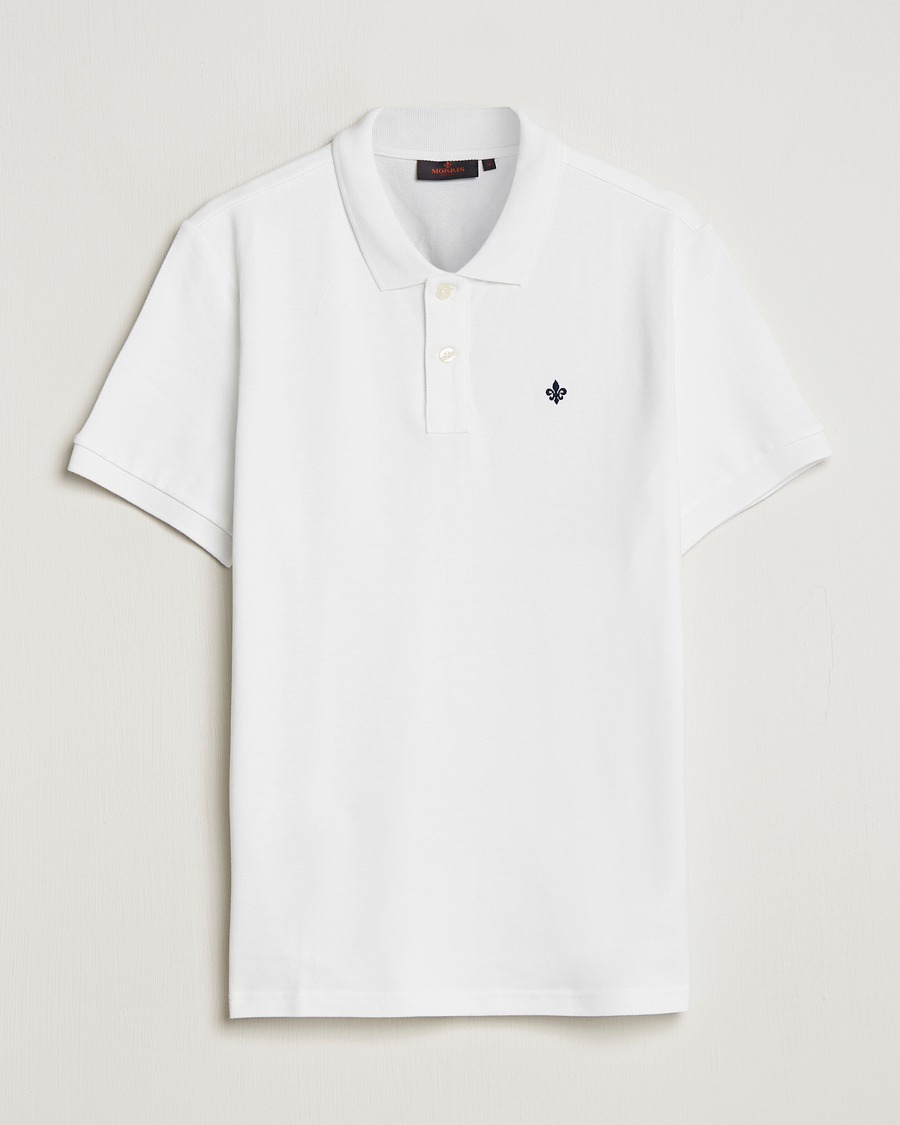 Men | Polo Shirts | Morris | New Pique Off White