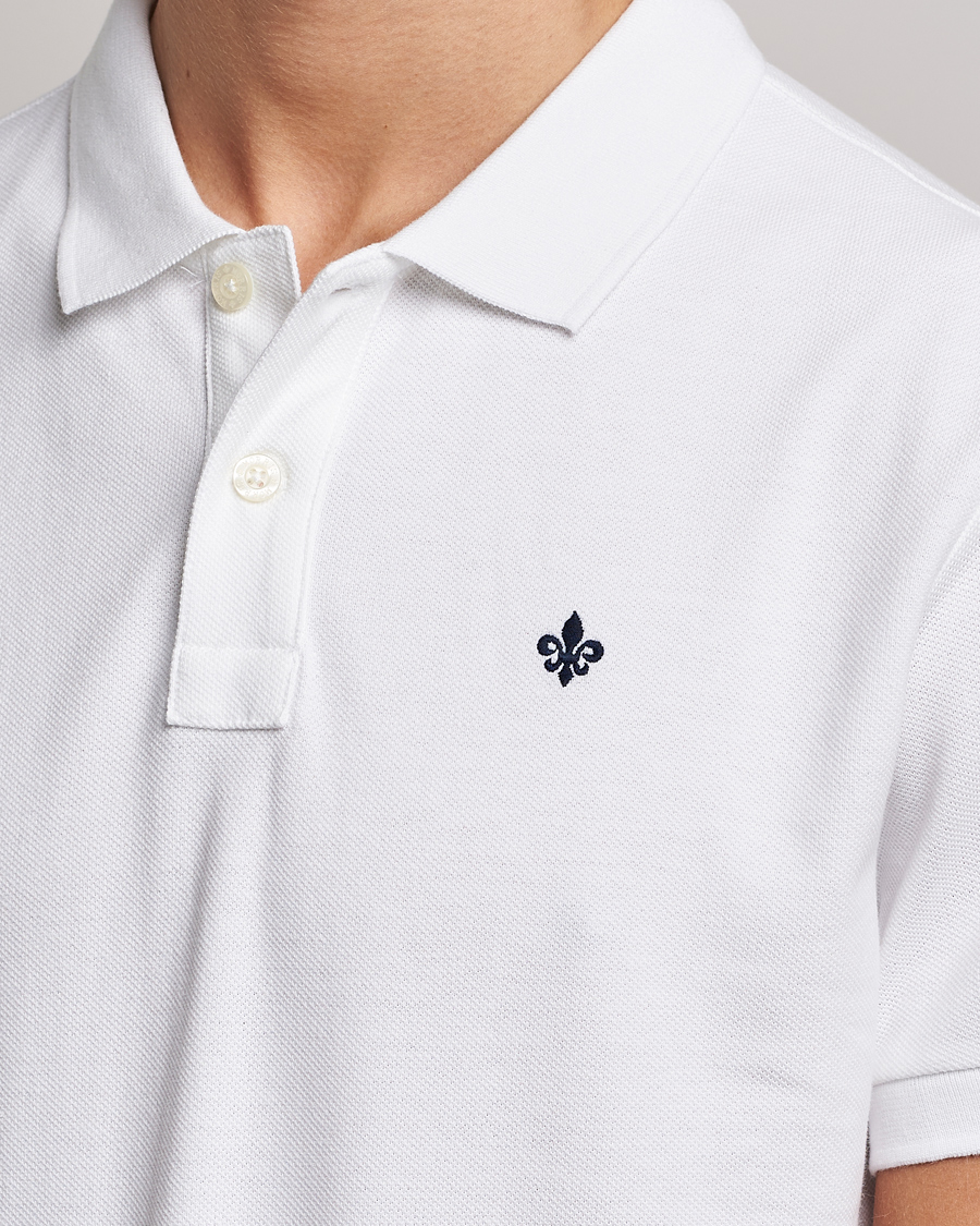 Men | Polo Shirts | Morris | New Pique Off White
