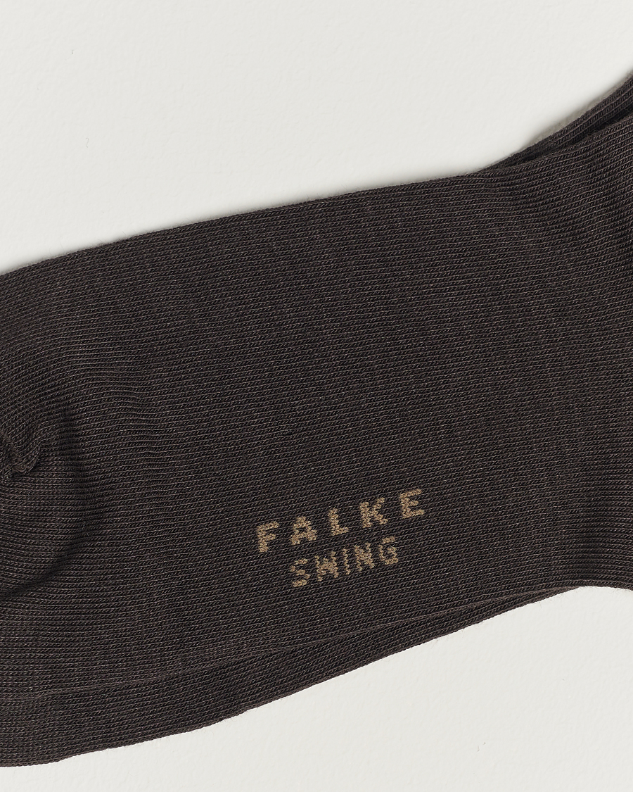 Men | Underwear & Socks | Falke | Swing 2-Pack Socks Brown 