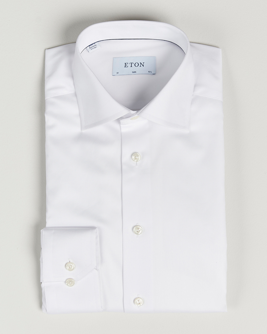 Men | Wedding Suit | Eton | Slim Fit Shirt White