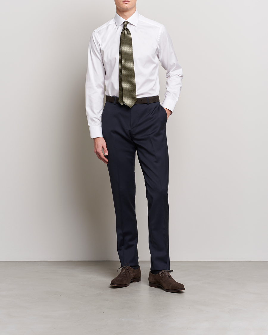 Men | Formal | Eton | Slim Fit Shirt White