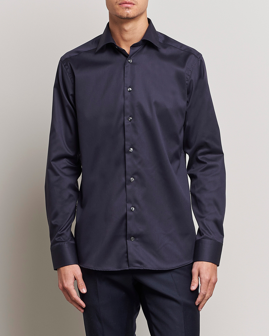 Men | Shirts | Eton | Slim Fit Shirt Navy