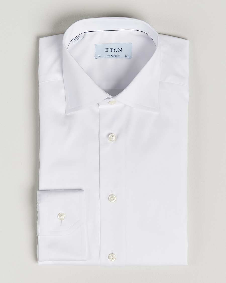 Men | Shirts | Eton | Contemporary Fit Shirt White
